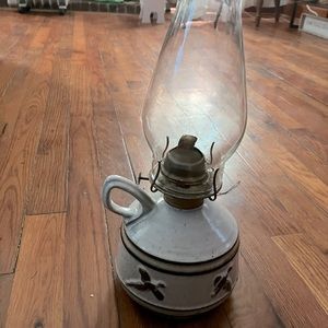 Vintage oil lamp